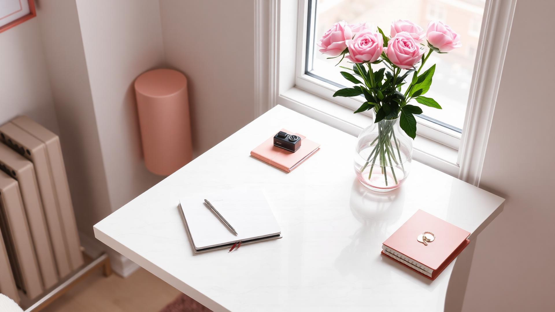 Elegant modern workspace